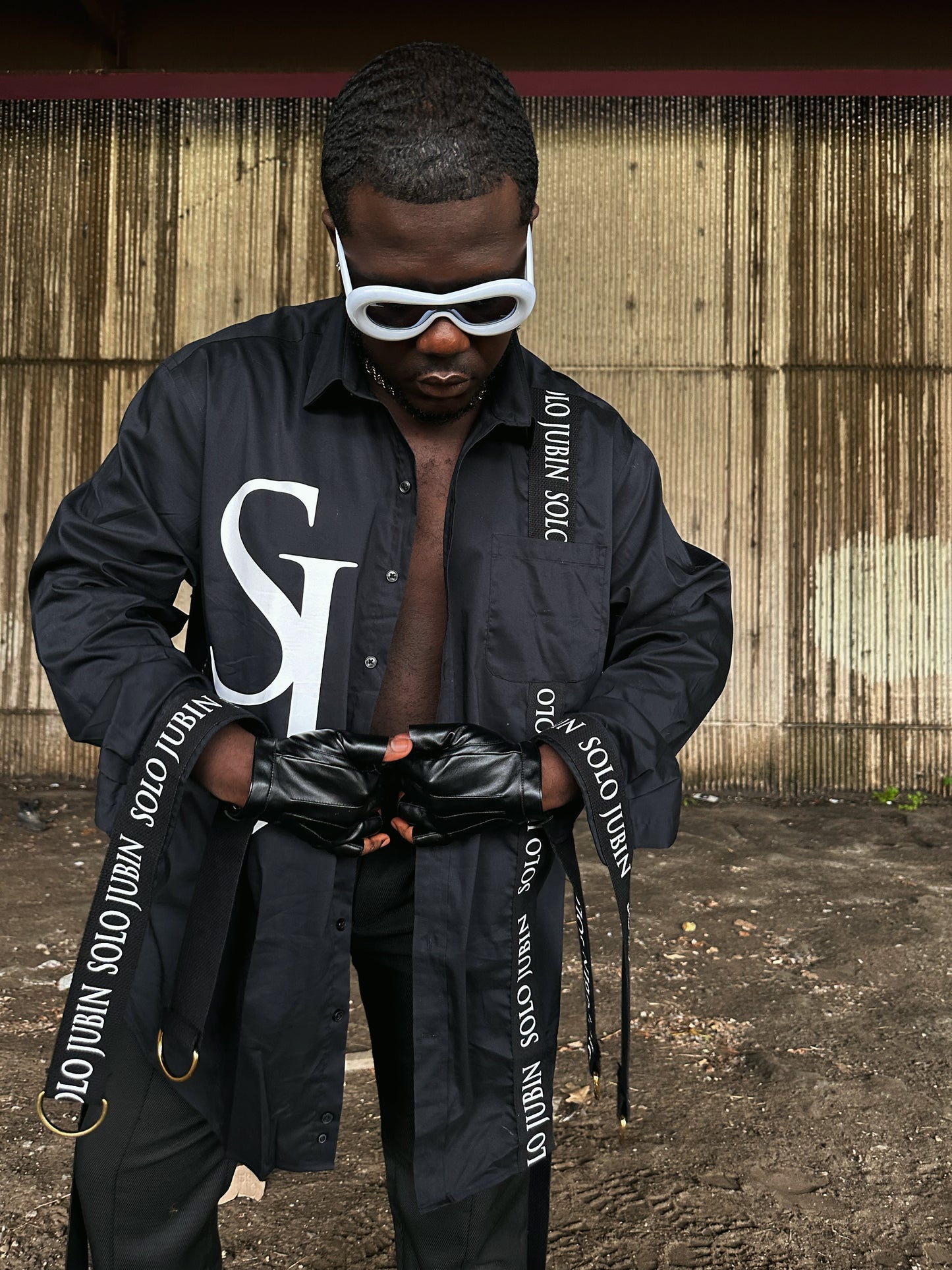 "Oversized" Solo Jubin Button Down Shirt