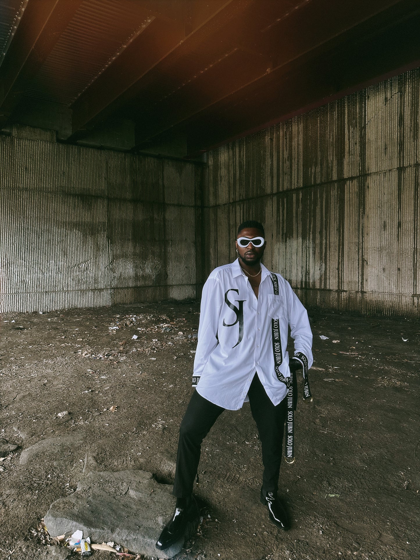 "Oversized" Solo Jubin Button Down Shirt