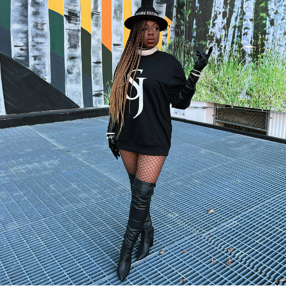 Crew Neck Logo Sweater